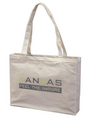 Canvas Shopperbag,
natur,
2 lange Henkel, 
Querformat,
Qualität: ca. 280 gr.
(Direktimport)